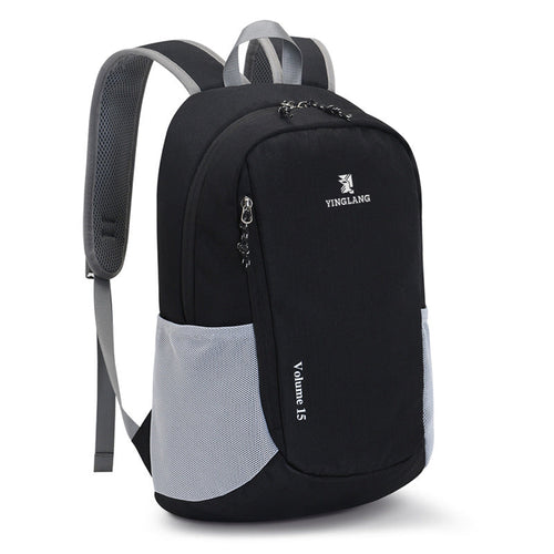 15L Outdoor Leisure Backpack Waterproof & Lightweight, Large Capacity Daypack for Hiking/Camping/Travel